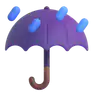 umbrella-with-rain-drops